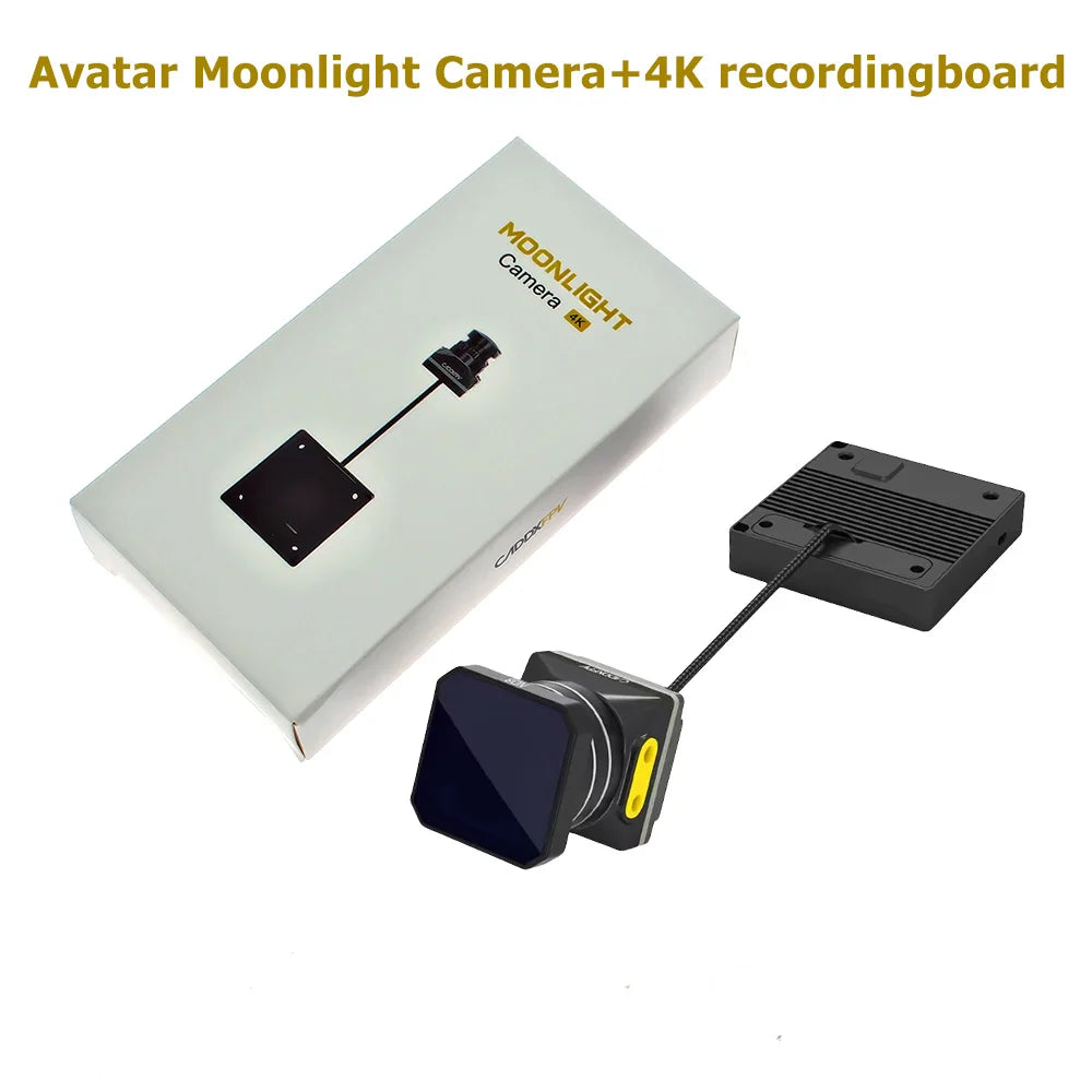 CADDXFPV Walksnail Avatar Moonlight kit 4K HD Camera Built-in EIS Support Gyroflow For RC FPV Freestyle Drone Quadcopter Plane CADDXFPV Walksnail Avatar Moonlight kit 4K HD Camera Built-in EIS Support Gyroflow For RC FPV Freestyle Drone Quadcopter Plane